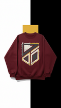 Rebel crimson heavyweight crewneck sweatshirt