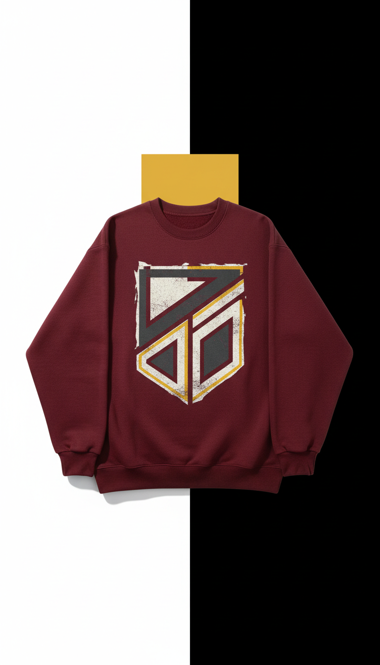 Rebel crimson heavyweight crewneck sweatshirt