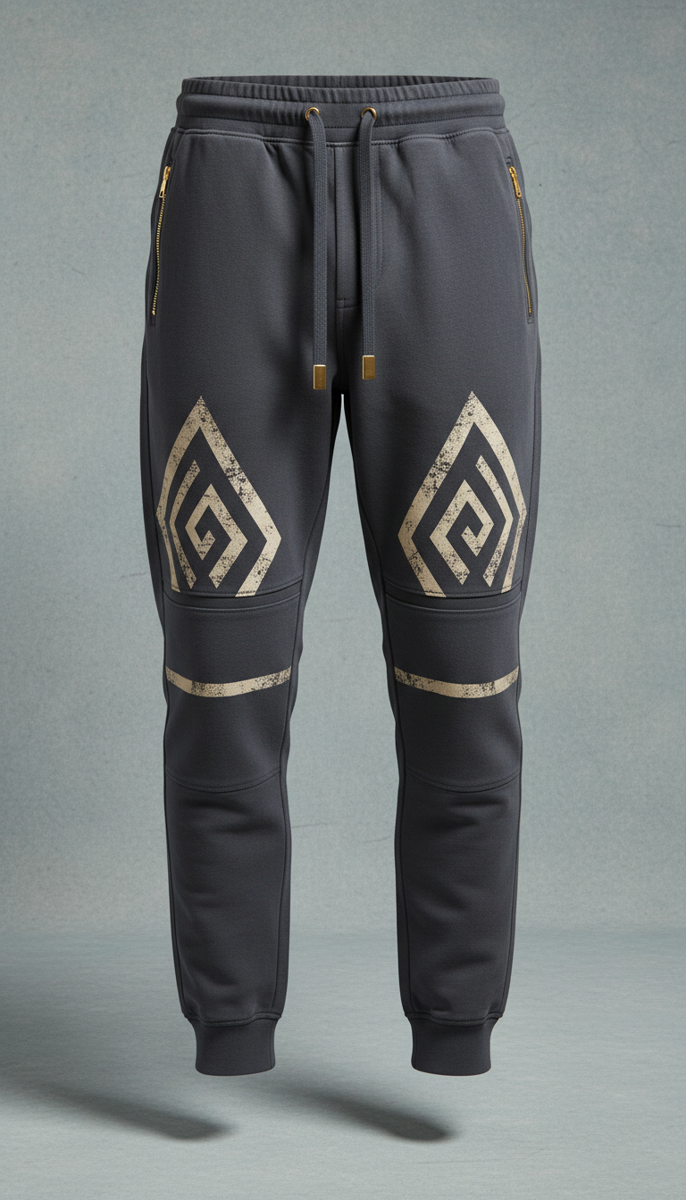 Urban Slate Statement Graphic Joggers
